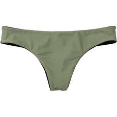 Mystic Womens Soul Reversible Bikini Bottoms - Black / Green